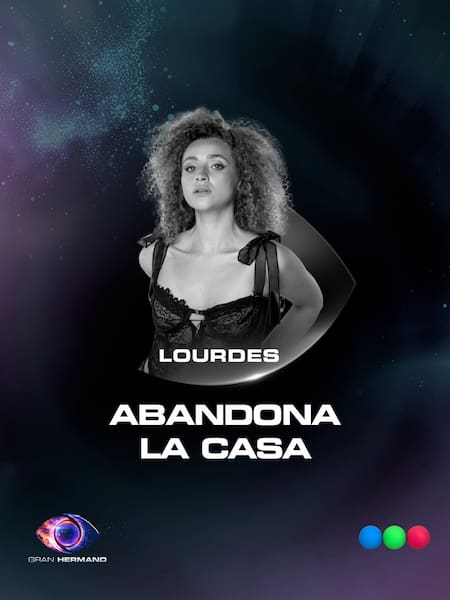 Lourdes, eliminada de Gran Hermano 2025. Foto: x GranHermanoAr.