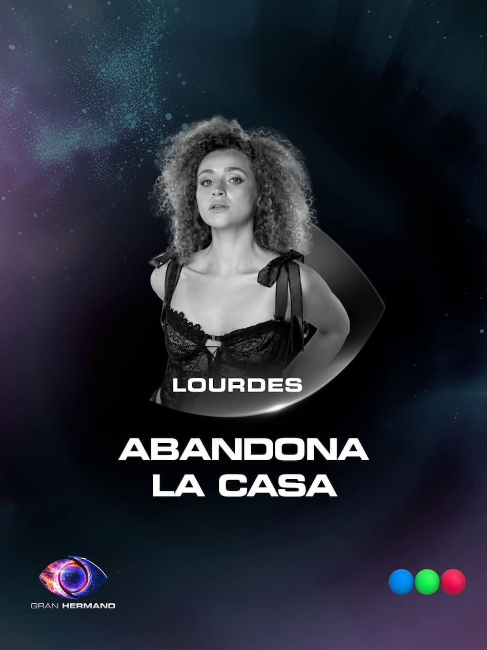 Lourdes, eliminada de Gran Hermano 2025. Foto: x GranHermanoAr.