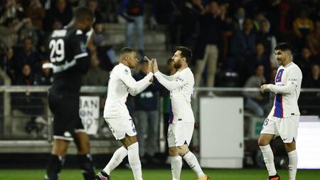 Angers vs. PSG. Foto: Reuters.