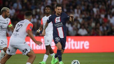 Lionel Messi, PSG vs Montpellier. Foto: EFE.