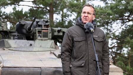 El ministro de Defensa alemán, Boris Pistorius. Foto: Reuters