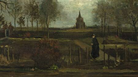 El cuadro "Jardín de Primavera"