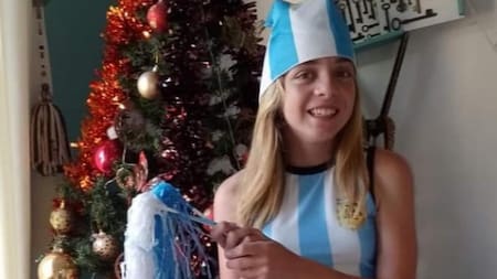 Milagros, la nena fallecida en Santa Fe. Foto: Facebook Maria Cristina Garcia.