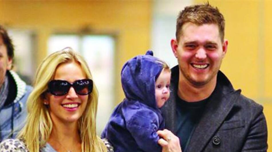 Luisana Lopilato y su familia