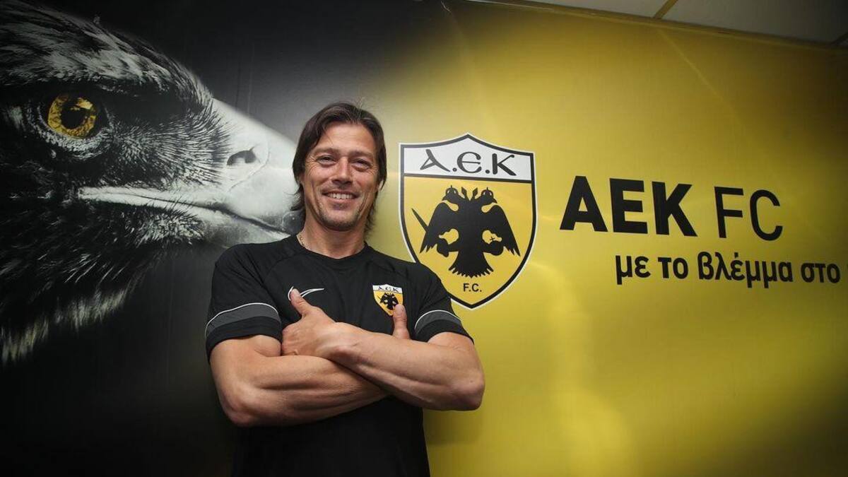 Matías Almeyda; AEK Atenas. Foto: Instagram @peladoalmeyda.