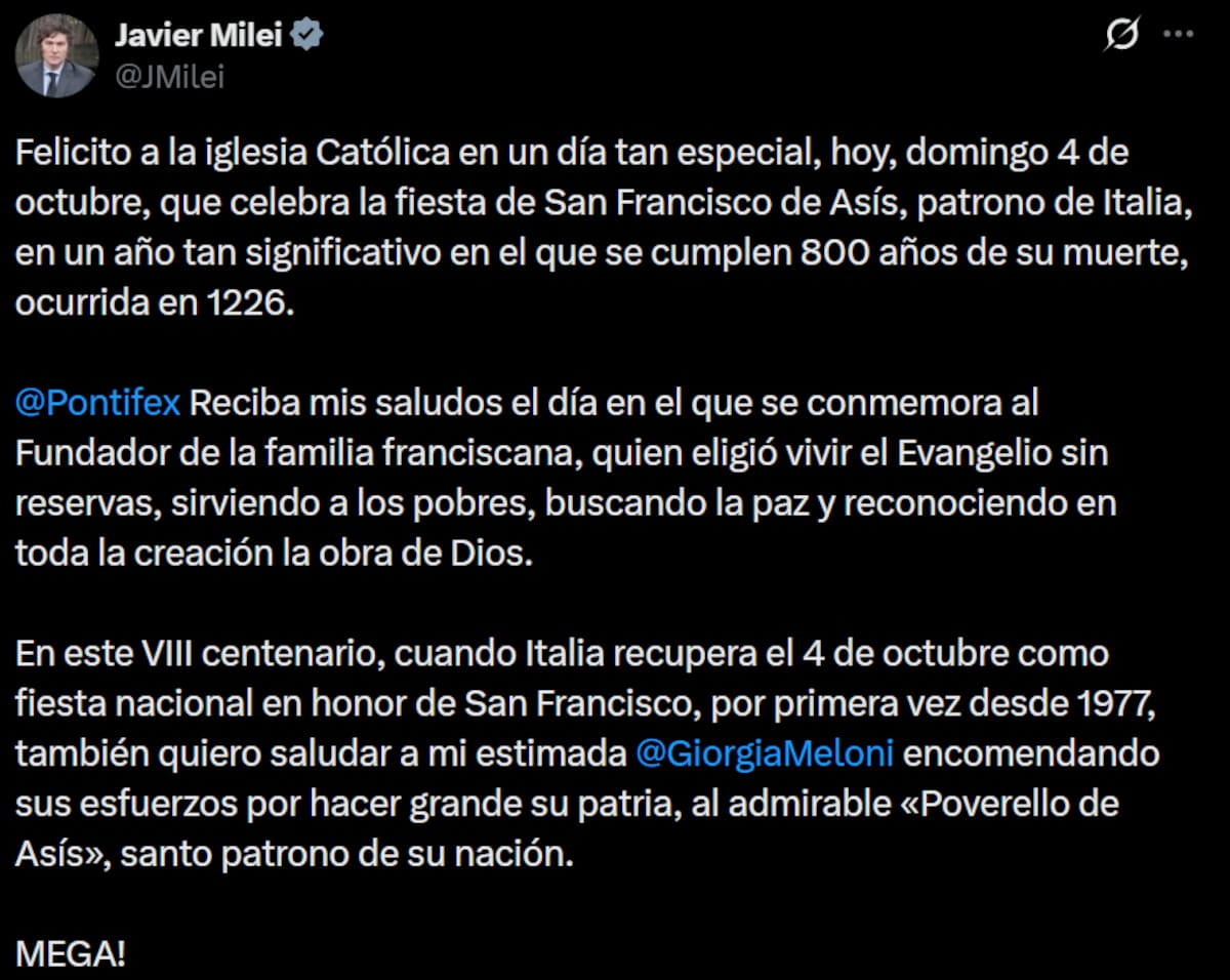 Insultos de Javier Milei contra periodistas y autoridades de LA NACION.