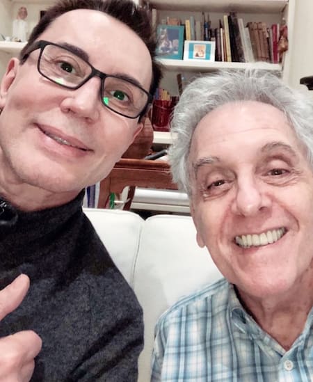 Marcelo Polino y Antonio Gasalla. Foto: X.