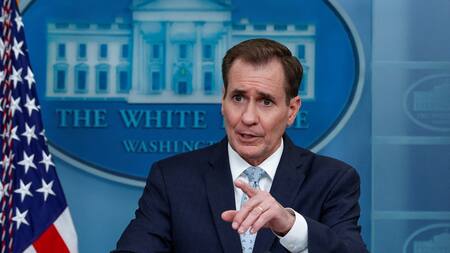 John Kirby, portavoz de la Casa Blanca. Foto: Reuters.