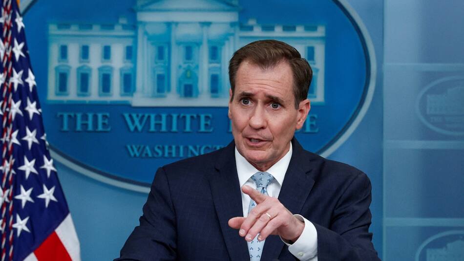 John Kirby, portavoz de la Casa Blanca. Foto: Reuters.