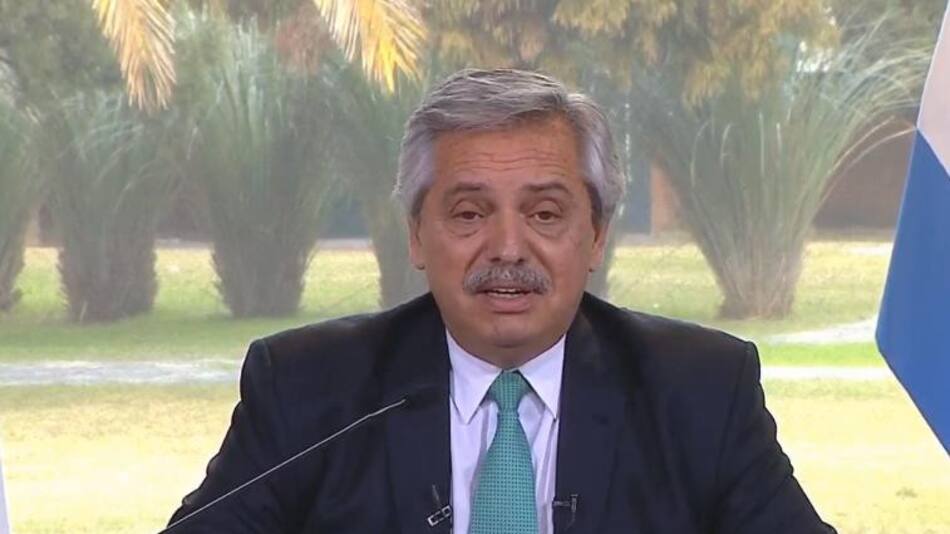Alberto Fernández, anuncio de extensión de cuarentena
