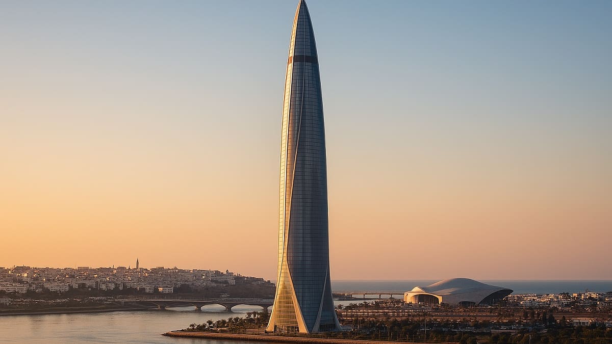 Marruecos inaugura la Torre Mohammed VI.