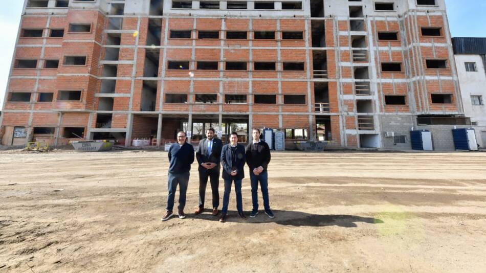 Avanza la construcción del Polo Judicial de Malvinas Argentinas.