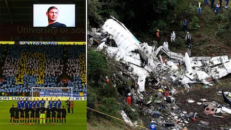 De Chapecoense a Emiliano Sala: los accidentes aéreos que enlutaron al fútbol