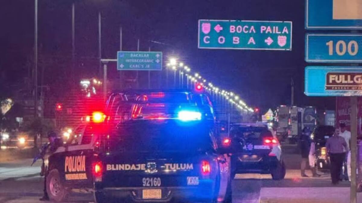 Policía de Tulum.