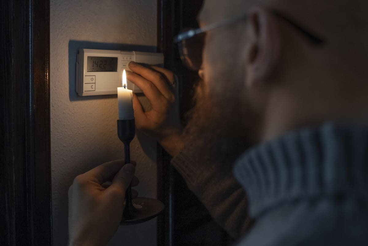 Cortes de luz. Foto: Freepik