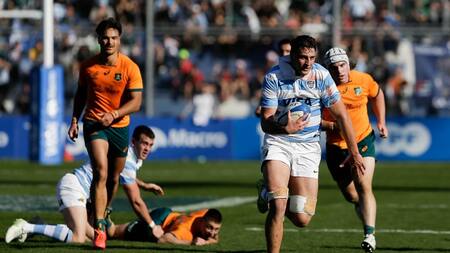 Los Pumas vs Australia. Foto: NA.