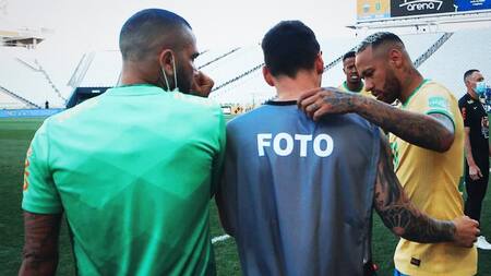 Partido entre Brasil y Argentina, suspensión, Neymar, Messi, NA