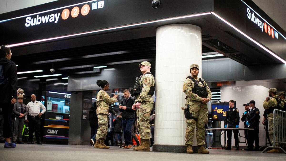 Subtes de Nueva York, Estados Unidos. Foto: Reuters.