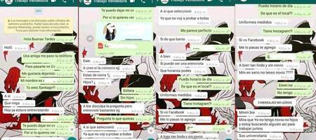Venezolana de 18 años denunció violación de jefe, Balvanera, chats entre la víctima y el acusado