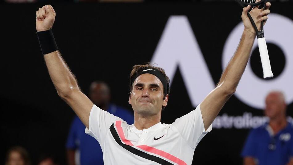 Federer - Abierto de tenis de Australia (Reuters)