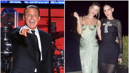 Luis Miguel y Michelle Salas con su hermana Camila Valero. Fotos: NA - Instagram.