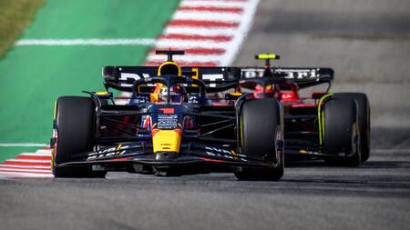 Max Verstappen en el Gran Premio de Estados Unidos. Foto: REUTERS.