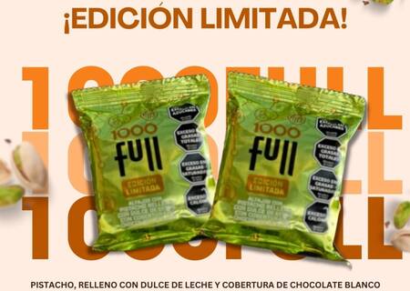 El alfajor de pistacho que lanzó YPF. Foto: Instagram @ypfeljumeal