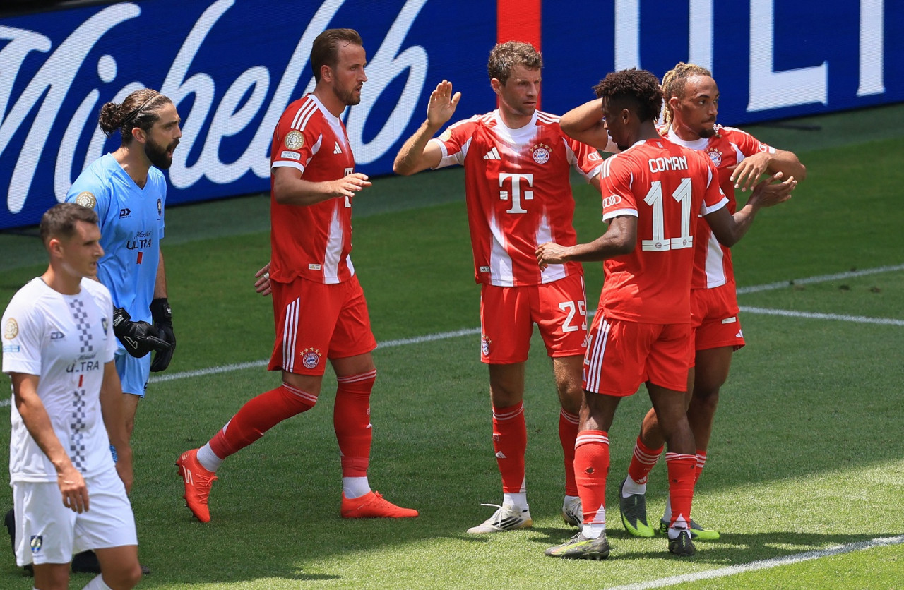 Bayern Múnich vs Auckland City; Mundial de Clubes. Foto: Reuters/Katie Stratman