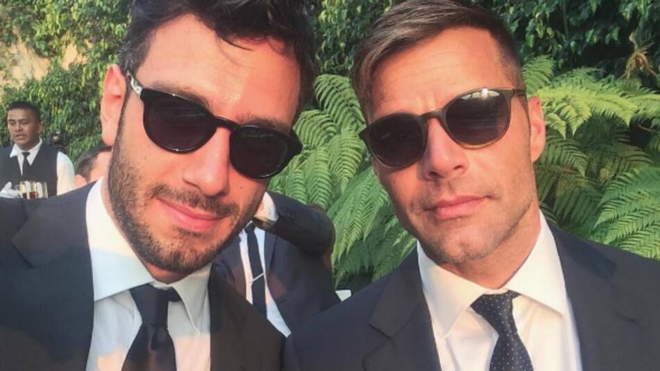 Ricky Martin festejó su cumpleaños en infartante sunga