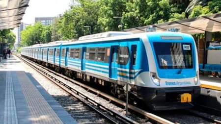 Tren Sarmiento, foto NA