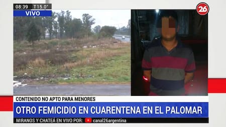 Femicidio en El Palomar, CANAL 26