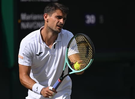 Mariano Navone en Wimbledon