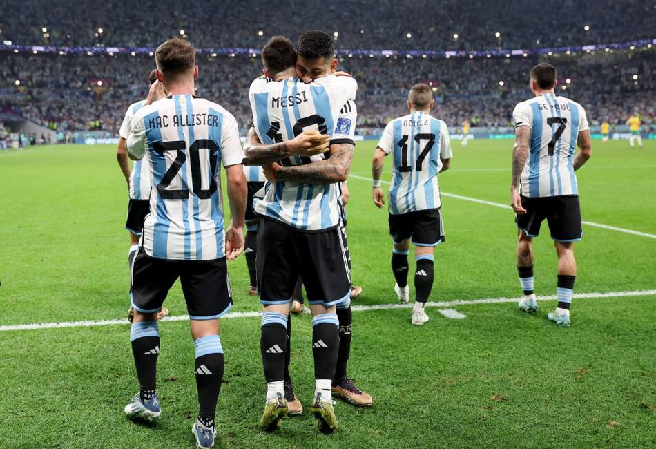 Festejo gol Messi. Foto: Reuters