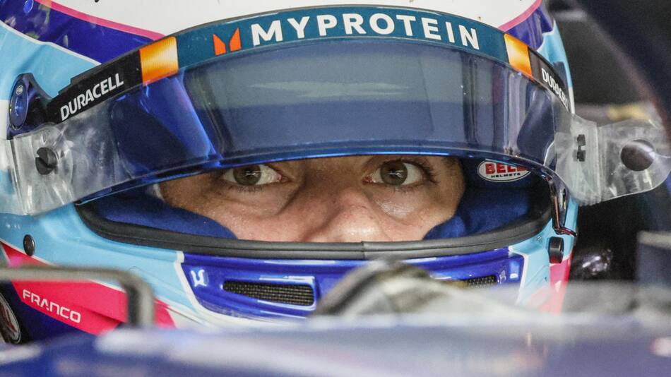 Franco Colapinto. Foto: EFE.