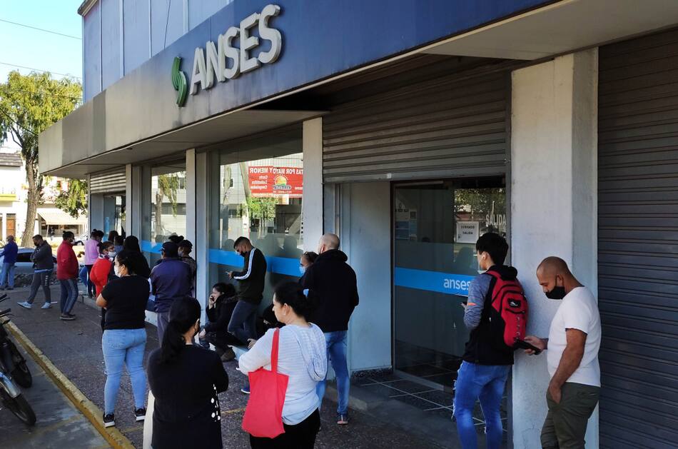 Las oficinas de ANSES.