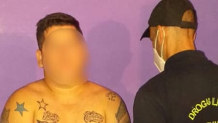 Detuvieron a “El Paisa”, sospechoso de ser el dueño de la cocaína envenenada, foto @pampamonaco