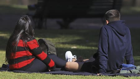 Primavera en Buenos Aires. Foto: NA.