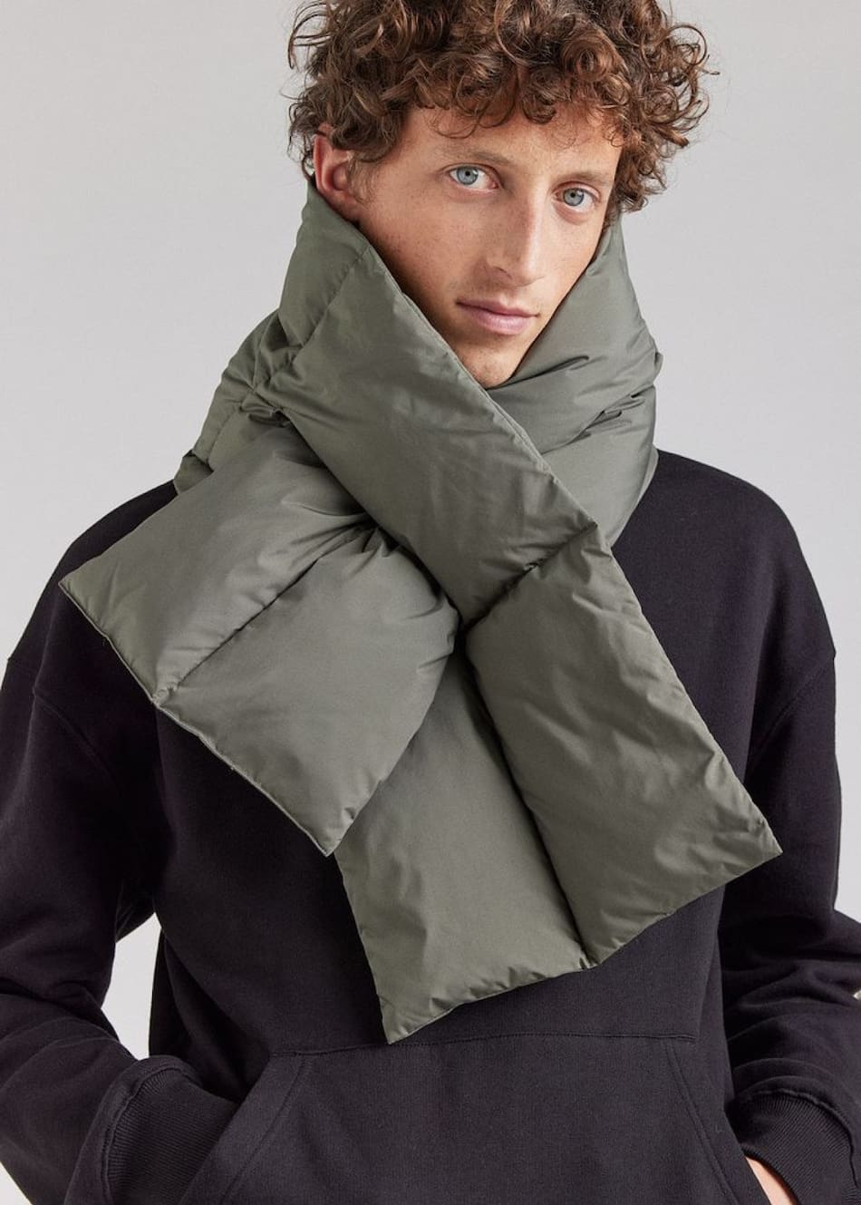 Bufanda puffer. Fuente: Pinterest