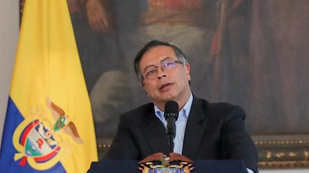 El presidente de Colombia Gustavo Petro Foto Reuters