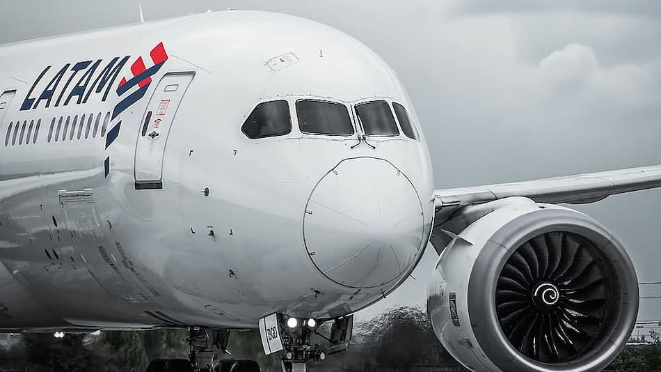 Avión de Latam Airlines.