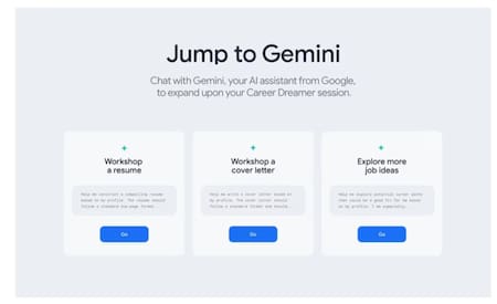 Career Dreamer integra a Gemini para ofrecer consejos útiles a los usuarios. Foto: Google.