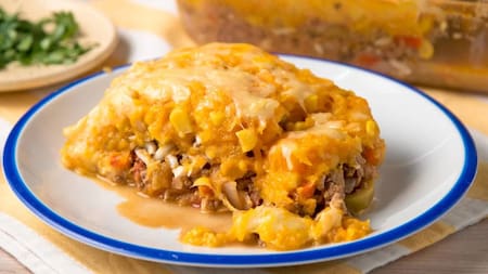 Pastel de choclo cremoso. Foto: Tastemade