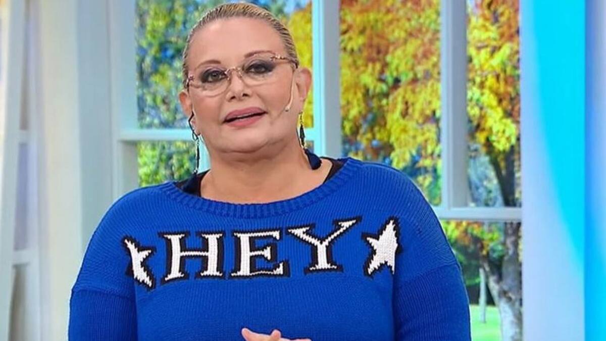 Carmen Barbieri en su programa. Foto: captura video.