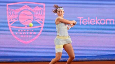 Nadia Podoroska en el ATP de Belgrado