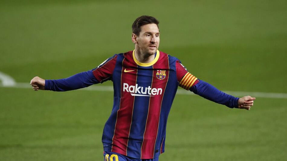 Lionel Messi en el Barcelona, REUTERS