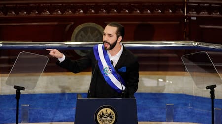Nayib Bukele, presidente de El Salvador. Foto: Reuters.