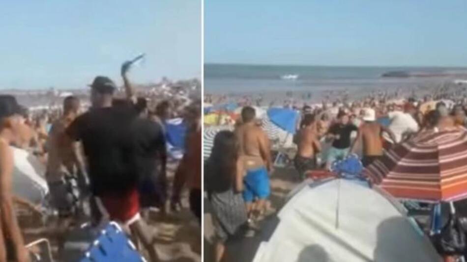 Violento episodio de Mar del Plata