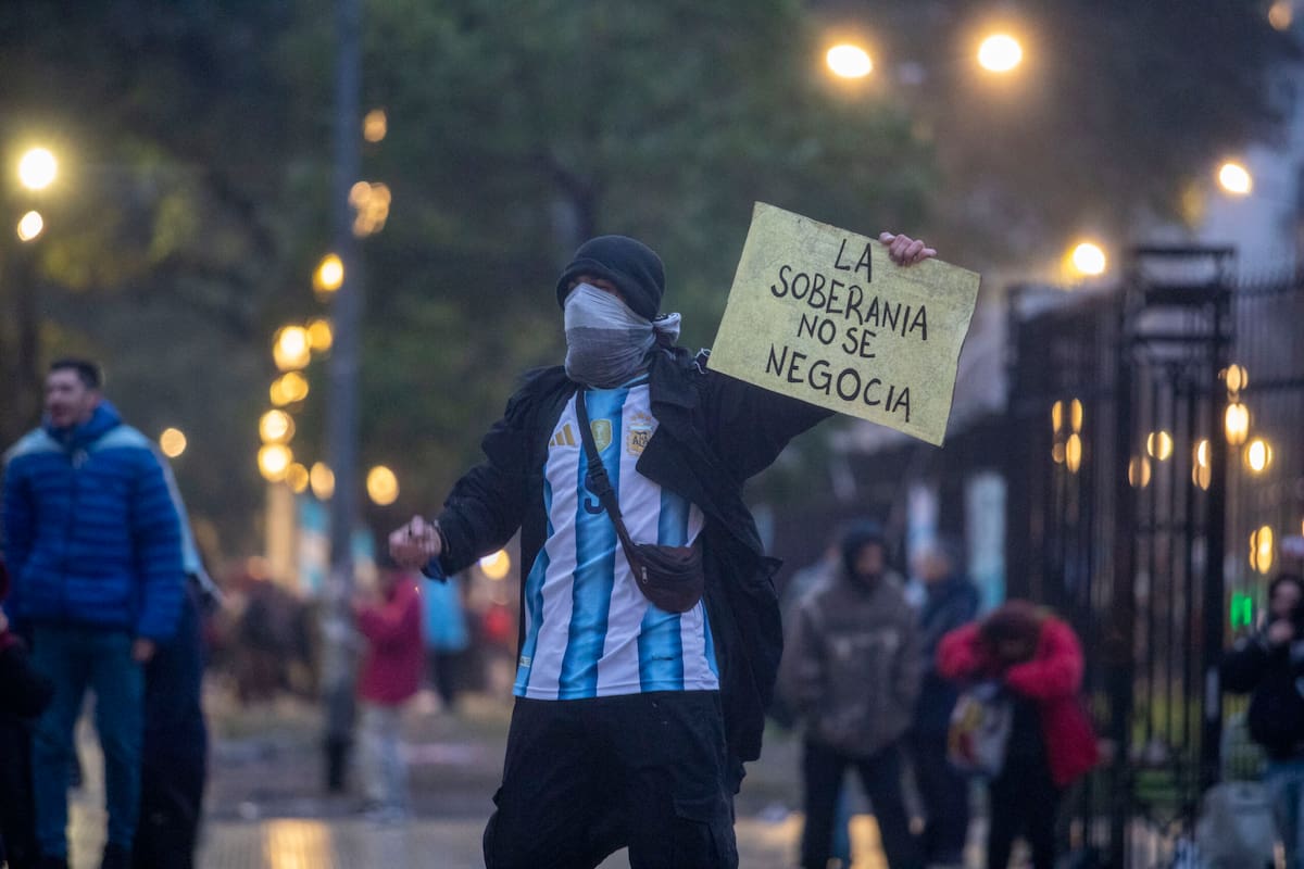 Marcha en el Congreso