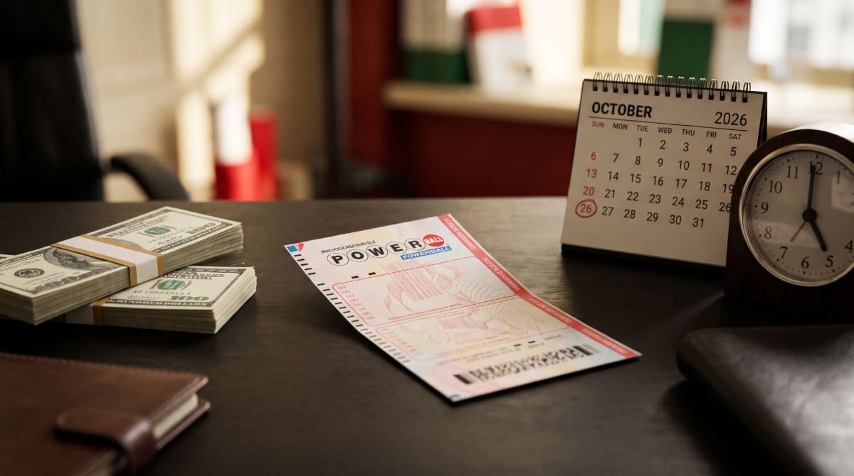 Un boleto de Powerball premiado con un millón de dólares en Estados Unidos continúa en el registro de premios sin cobrar de la Lotería de Luisiana.