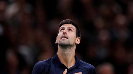 Novak Djokovic, Masters 1000 de París, REUTERS